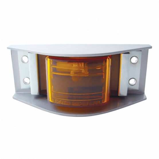 Large Narrow - Rail Light (Clearance/Marker) - Amber Lens