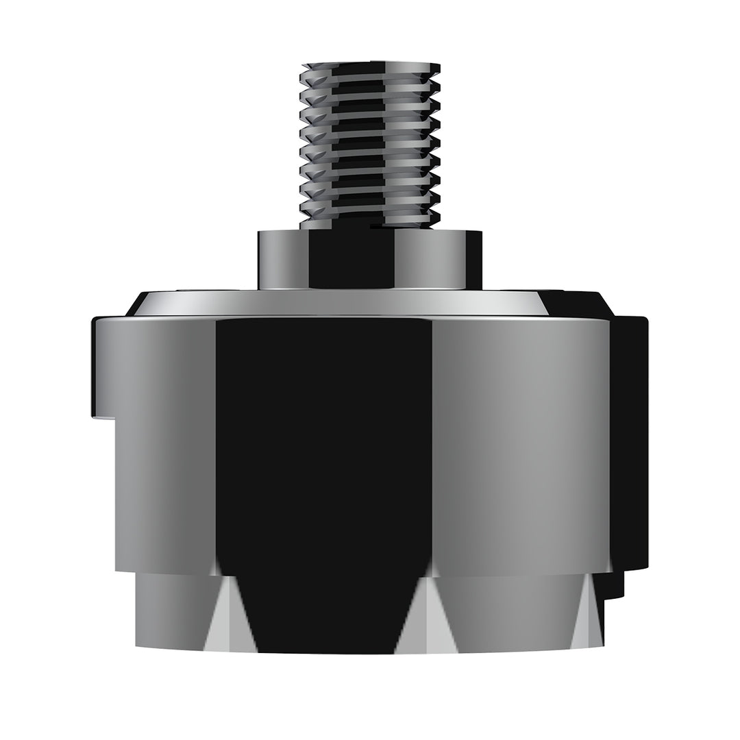 1/2" - 13 Thread-On Shift Knob Mounting Adapter For Eaton Fuller Style 13/15/18 Shifter - Chrome (Bulk)