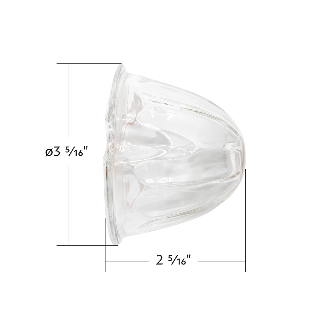 Watermelon Glass Marker Light Lens - Clear (5 Pcs)