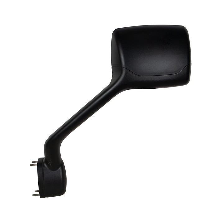 Black Hood Mirror For 2013-2021 Kenworth T680 &amp; 2012-2021 Peterbilt 579 - Driver
