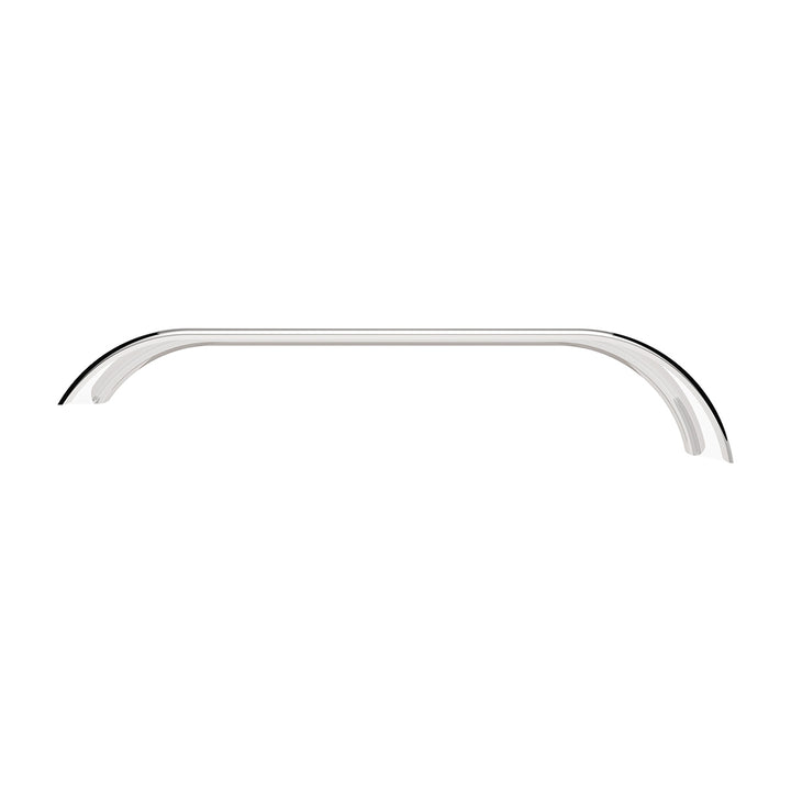 120" 430 Stainless Steel (16ga) Roll Formed Edge Smooth Full Fender 60" Spread - Stainless Steel Series (Pair)