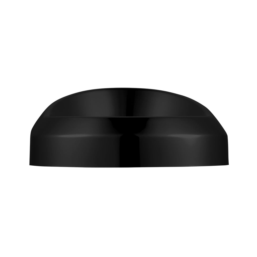 Candy Color Small Gauge Cover With Visor - Matte Black