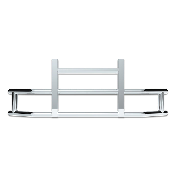 HighwayShield I25 - 304 Stainless Steel Grille Guard &amp; Bracket Kit For 2008-2017 Freightliner Cascadia
