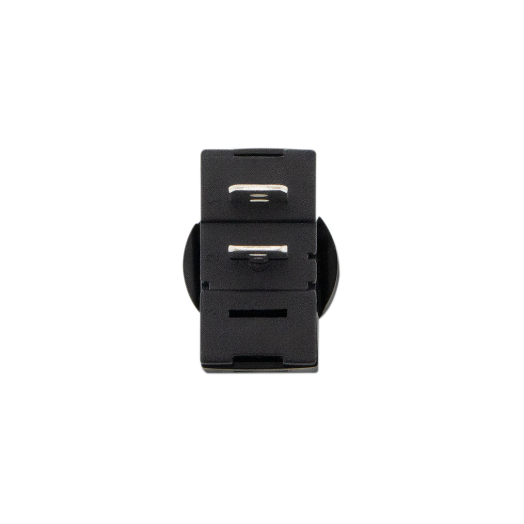 Black Non - Illum Toggle 20 Amp 12V S.P.S.T. Momentary On/Off 1 Pc.