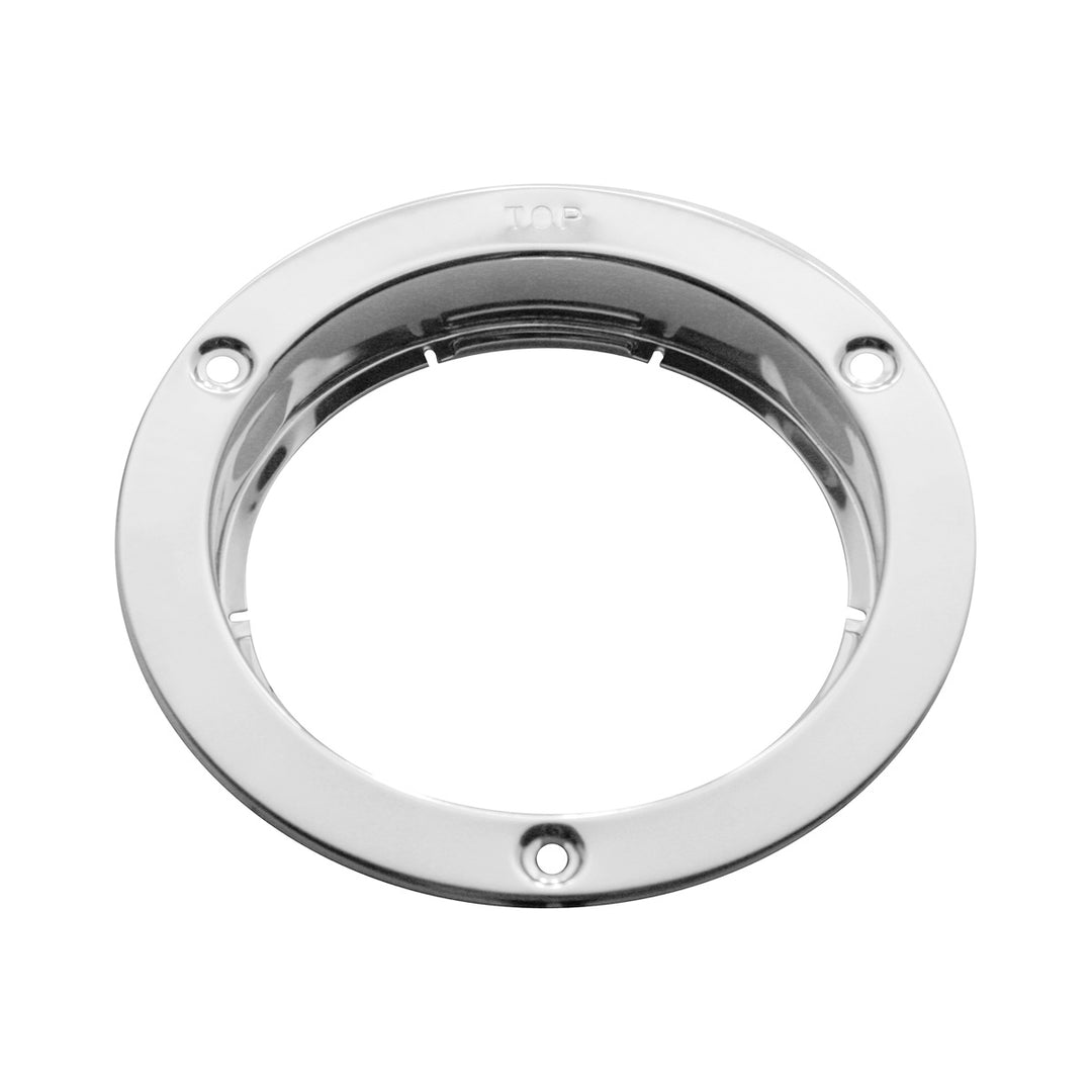 Stainless Steel Mounting Bezel For 4" Round Light (Card)