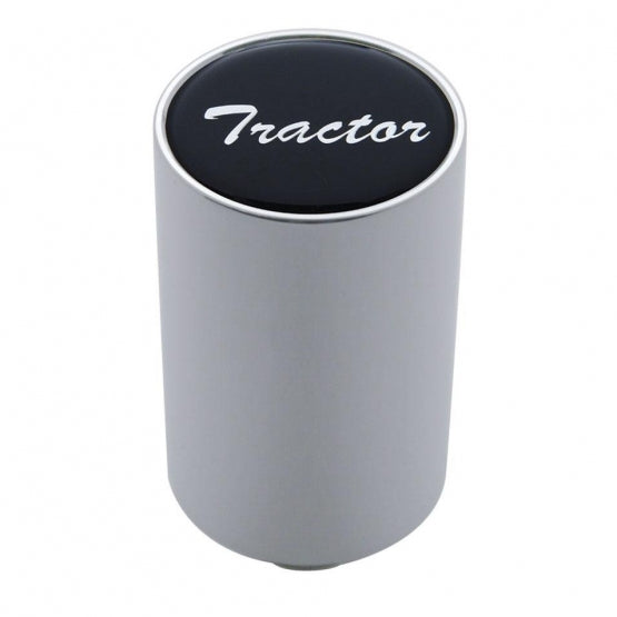 "Tractor" 3" Air Valve Knob - Black Glossy Sticker