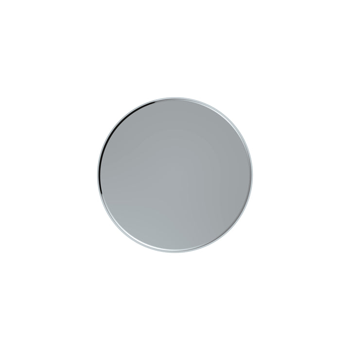 33mm X 7-1/4" Chrome Plastic Tall Cylinder Nut Cover - Thread-On (Bulk)