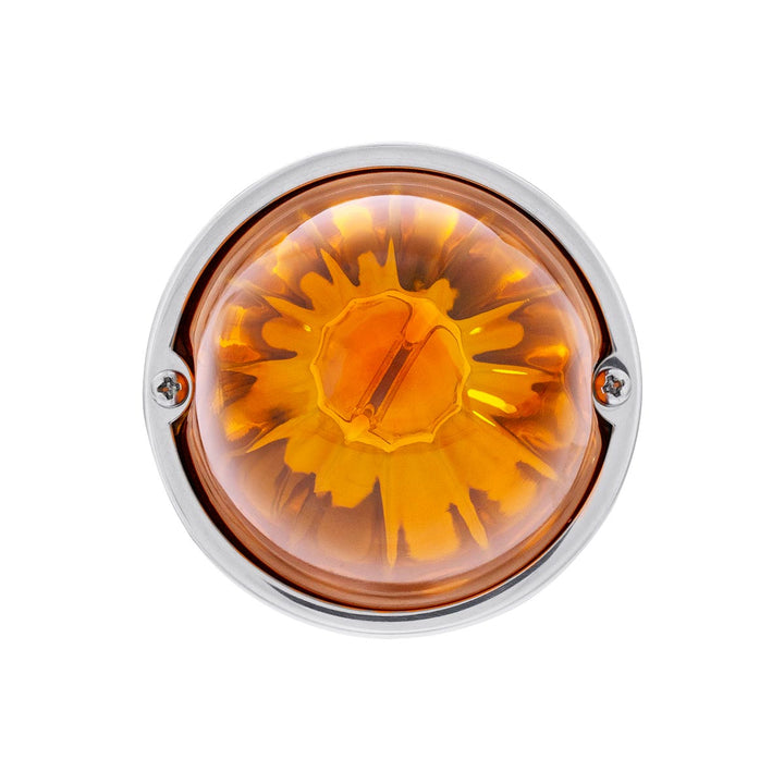 UltraBurst Glass Watermelon Light Flush Mount Kit - Amber LED/Amber Lens