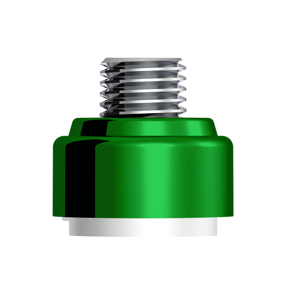 M30 x 3.5 Thread-On Gearshift Adapter W/LED Mount For Eaton - Fuller 9/10 Speed - Emerald Green