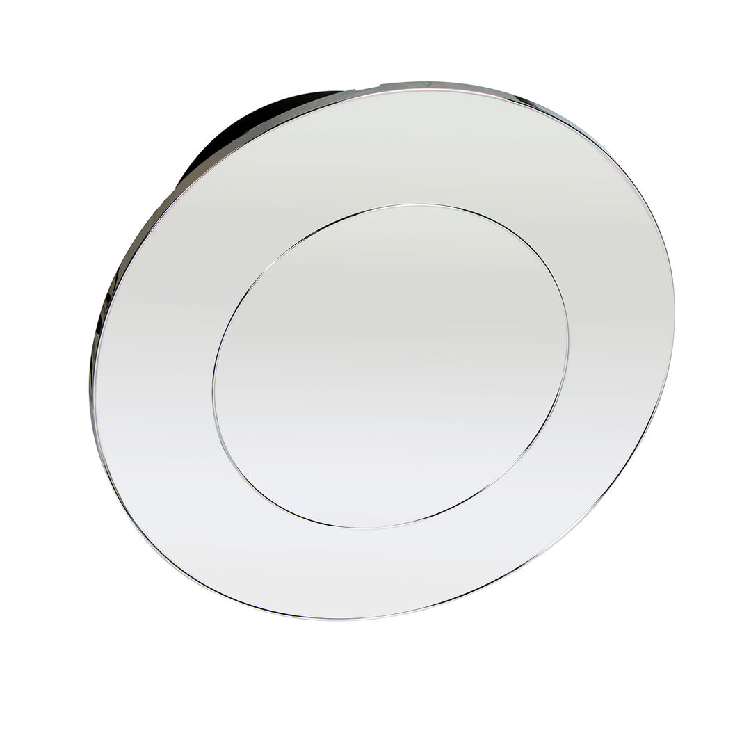 Flat Aero Rear Axle Cover Kit - Chrome