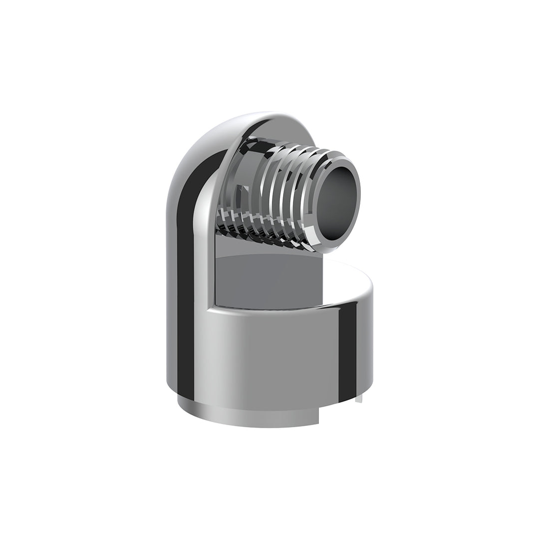 M30 x 3.5 Thread-On Gearshift Knob Chrome Mounting Adapter For Eaton Fuller Style 13/15/18 Speed - Horizontal (Bulk)