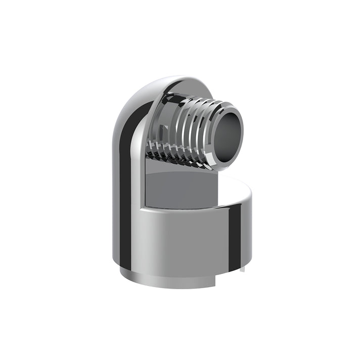M30 x 3.5 Thread-On Gearshift Knob Chrome Mounting Adapter For Eaton Fuller Style 13/15/18 Speed - Horizontal (Bulk)