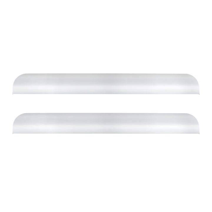 430 Stainless Steel Lower Step Surface Protective Plates For 2018-2025 Freightliner Cascadia (Pair)