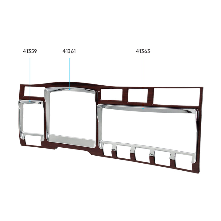 Right Gauge Dash Panel Trim For 2006+ Kenworth