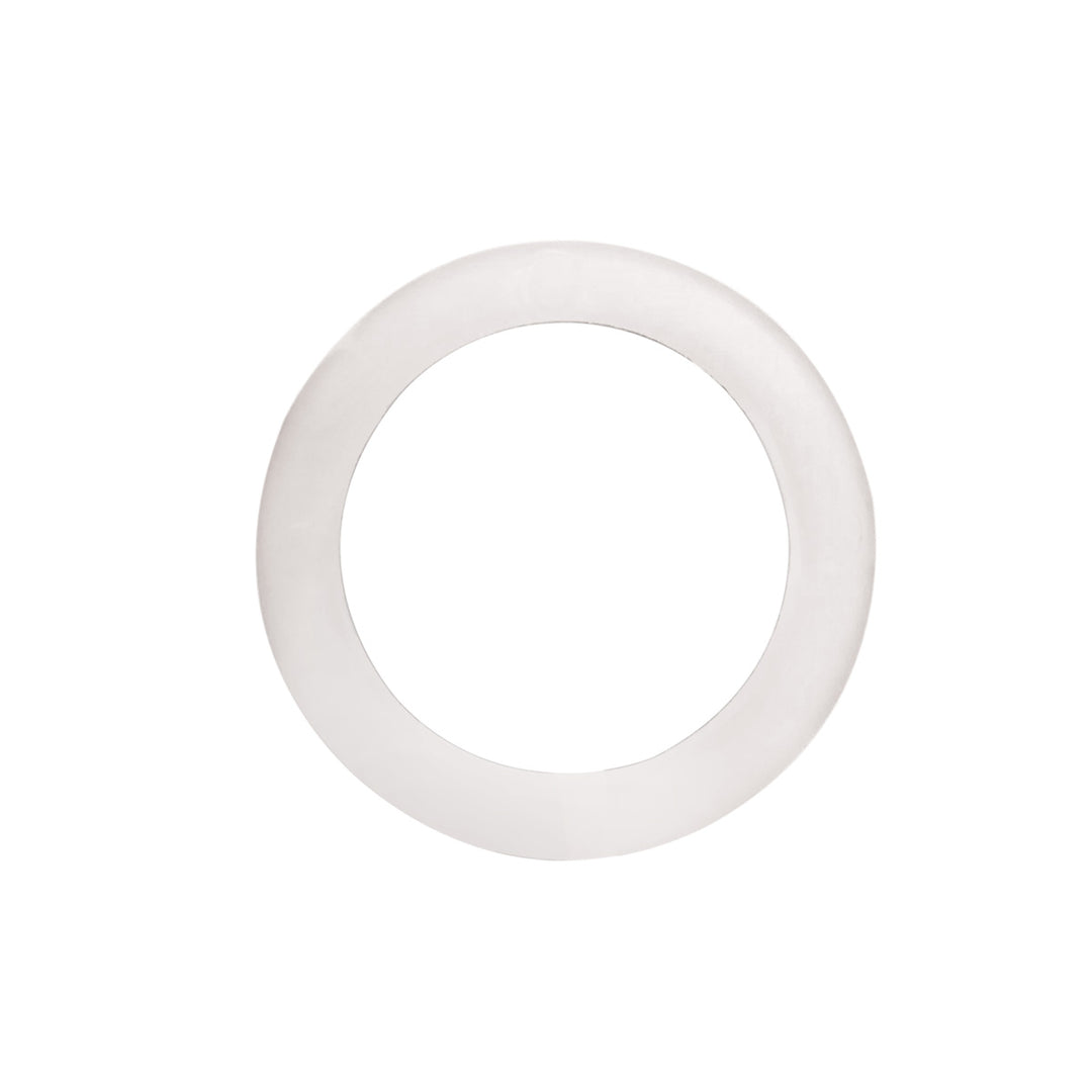 3 LED Dual Function 3/4" Mini Auxiliary/Utility Light With Bezel &amp; Washer - Amber LED/Amber Lens