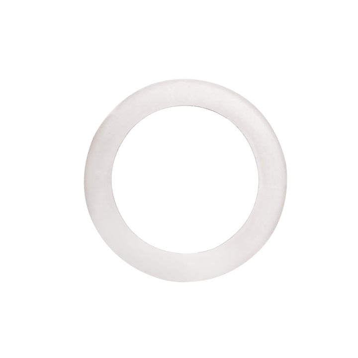 3 LED Dual Function 3/4" Mini Auxiliary/Utility Light With Bezel &amp; Washer - Amber LED/Amber Lens