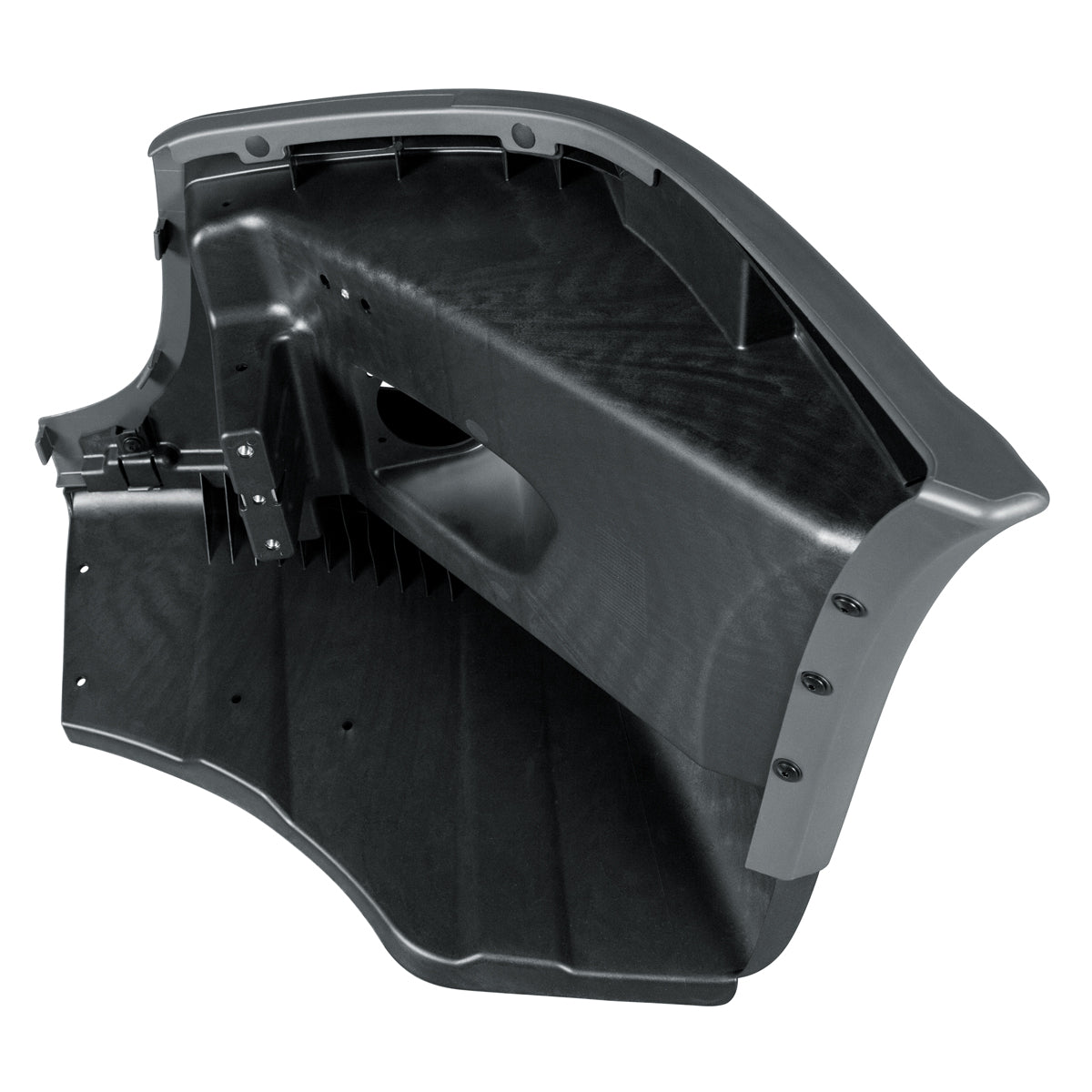 Bumper End Assembly With Fog Light Hole For 2008-2017 Freightliner Cascadia - Passenger