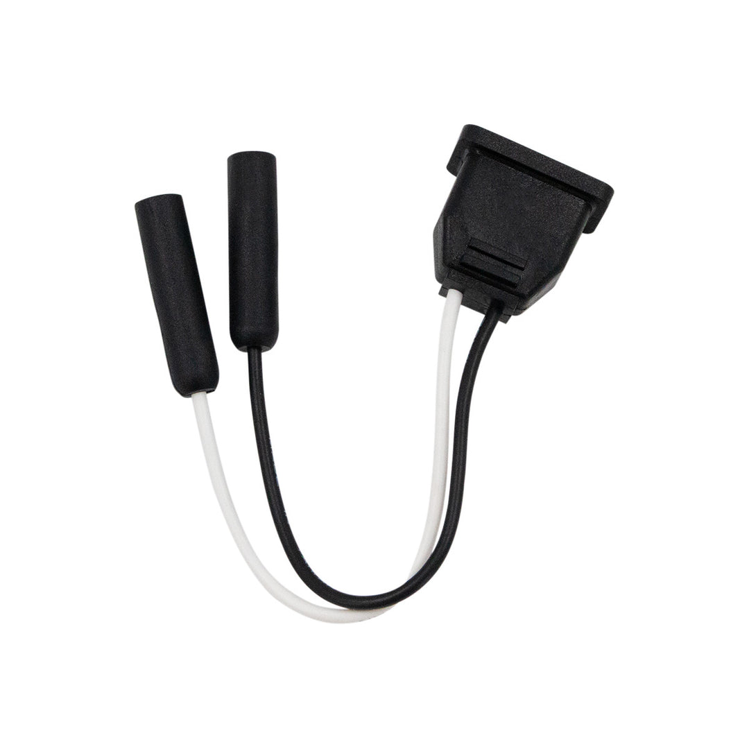 2 - Wire Female Adapter With Female Bullet Plug
