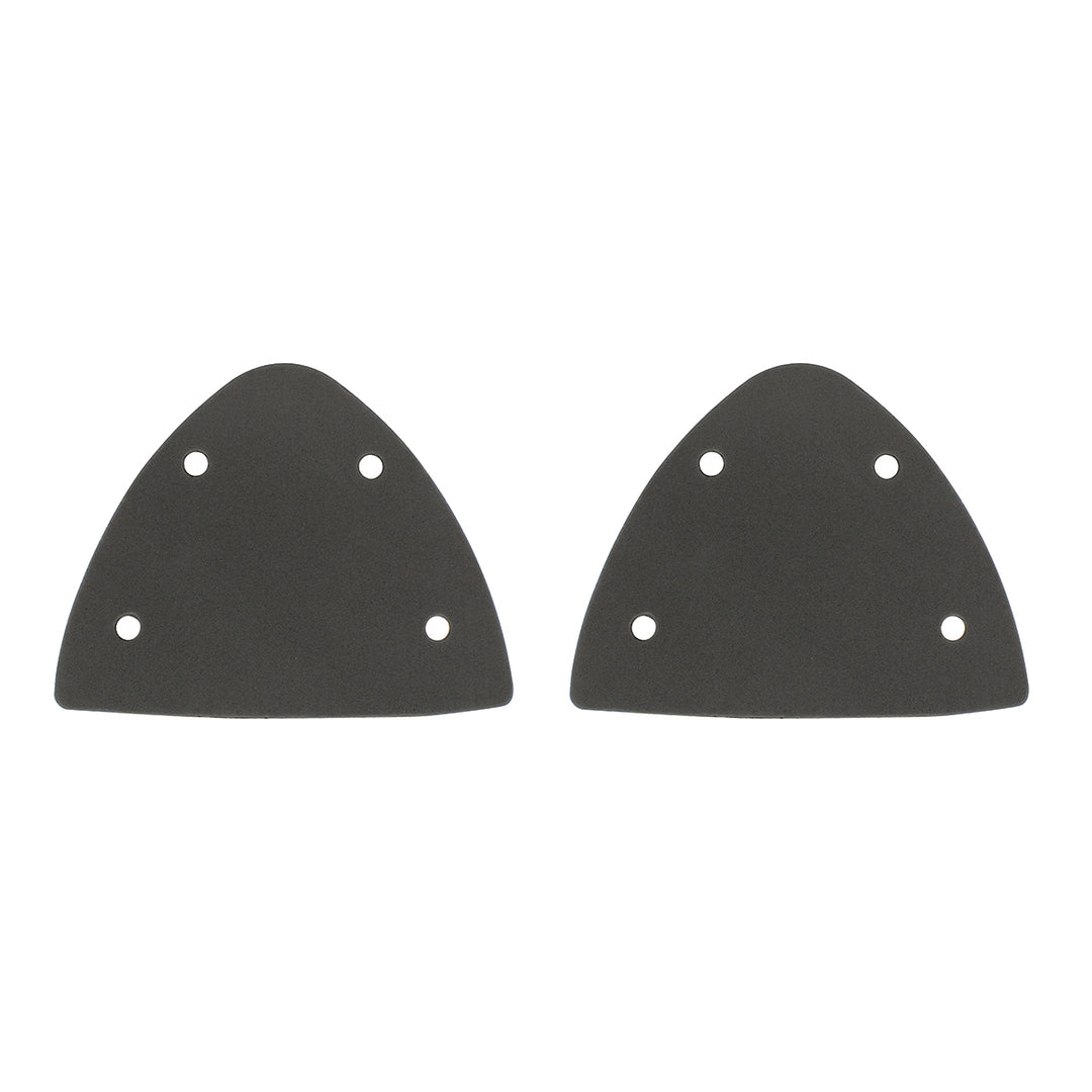 Polished Aluminum Headlight Turn Signal Cover Kit For Peterbilt (Pair)