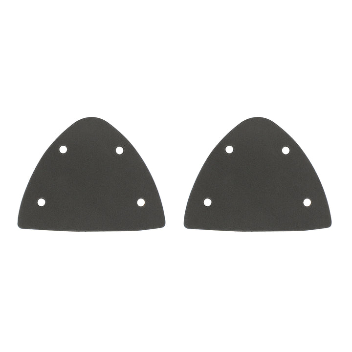 Polished Aluminum Headlight Turn Signal Cover Kit For Peterbilt (Pair)