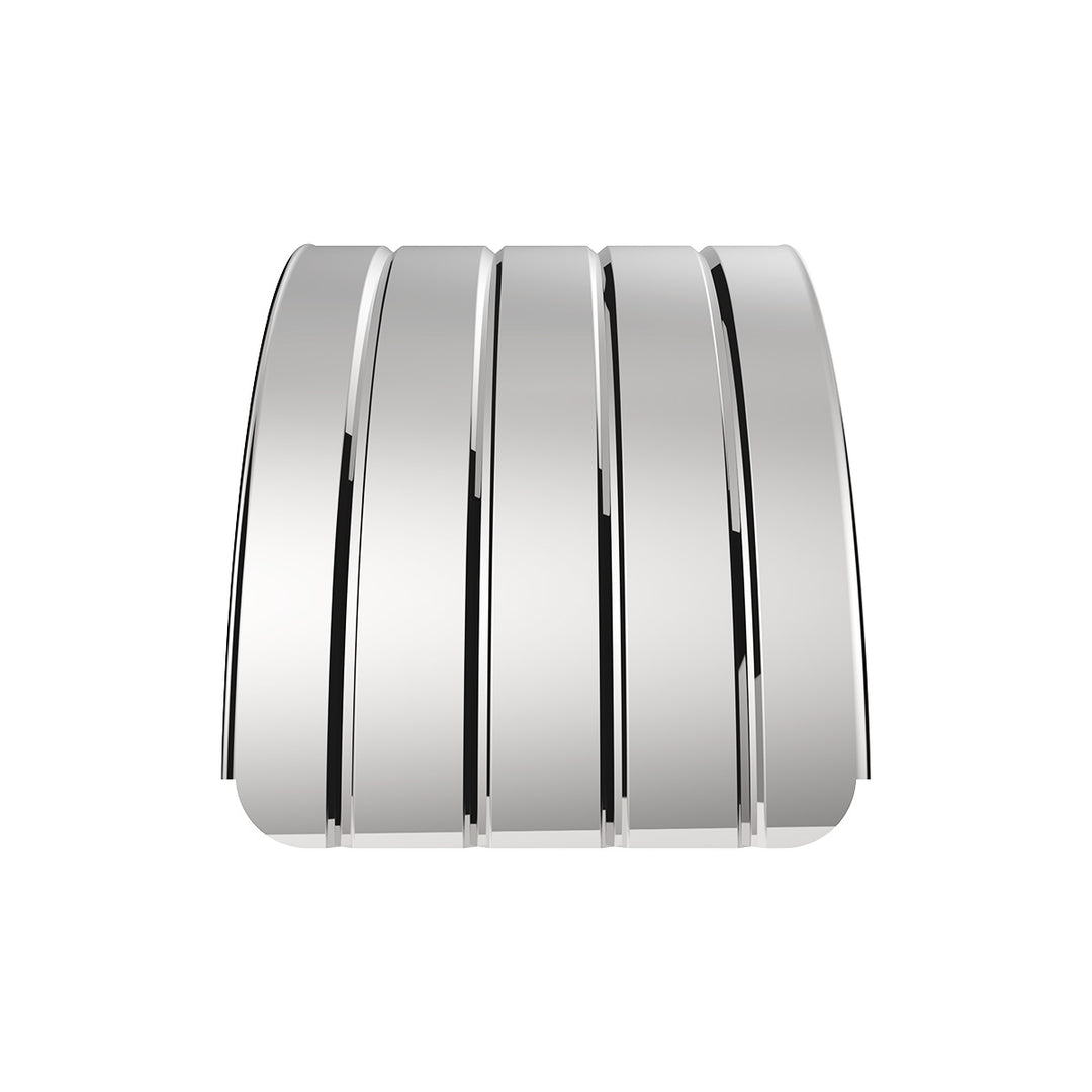 80" 430 Stainless Steel (18ga) Half Fender - SR Series (Pair)