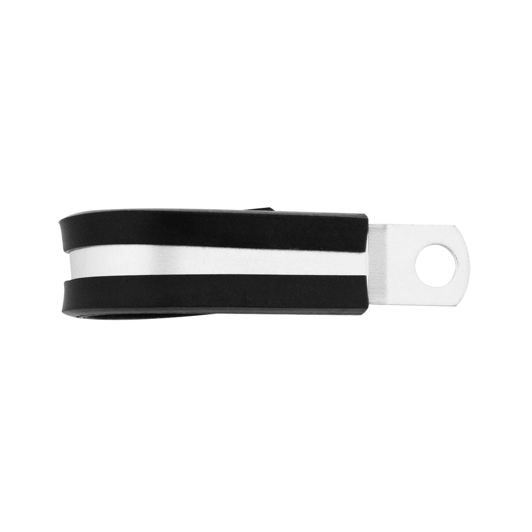 1" I.D. Santoprene Insulated Clamps w/ 1/4" Mounting Hole (10-Pack)