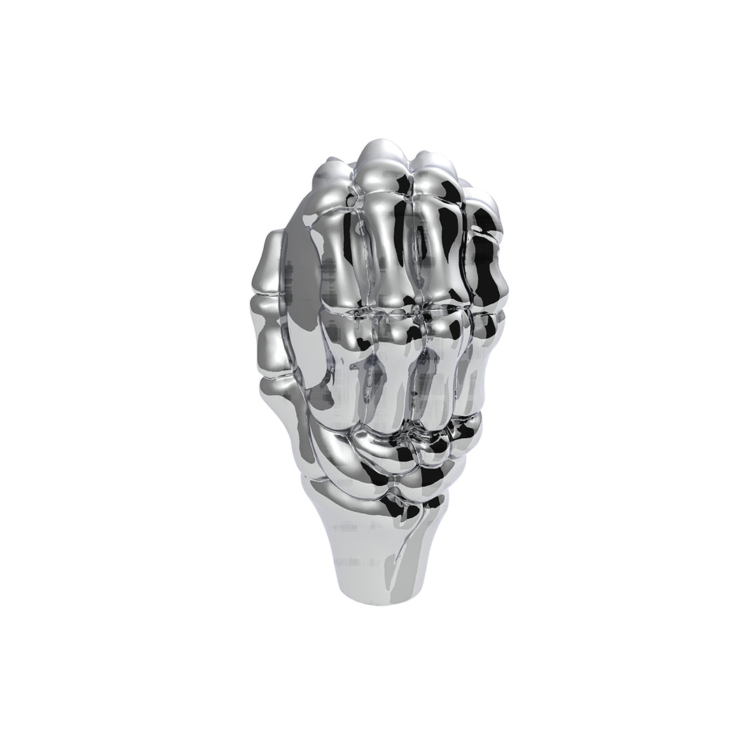 1/2" - 13 Thread-On Skull Shift Knob - Chrome (Bulk)