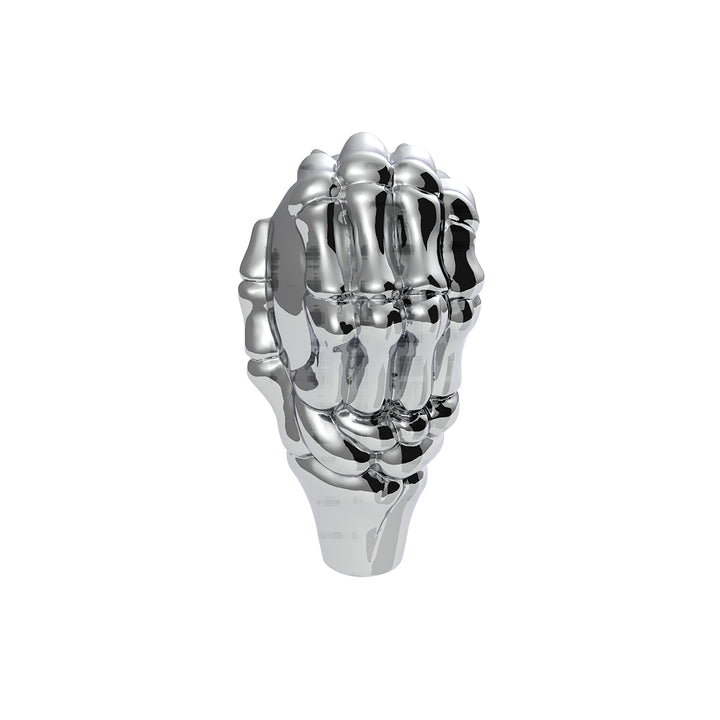 1/2" - 13 Thread-On Skull Shift Knob - Chrome (Bulk)