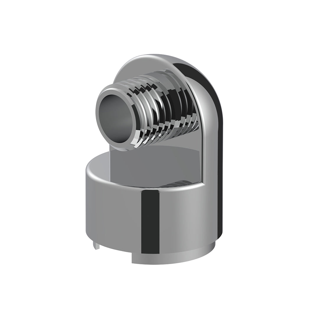 M30 x 3.5 Thread-On Gearshift Knob Chrome Mounting Adapter For Eaton Fuller Style 13/15/18 Speed - Horizontal (Bulk)