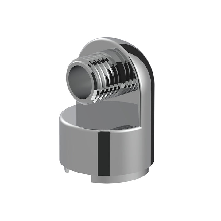 M30 x 3.5 Thread-On Gearshift Knob Chrome Mounting Adapter For Eaton Fuller Style 13/15/18 Speed - Horizontal (Bulk)