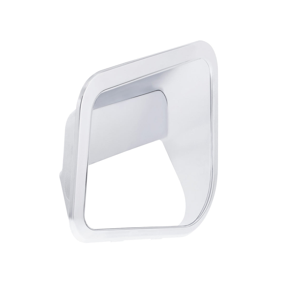 Chrome Plastic Fairing Latch Cover For 2018-2024 Volvo VNL - Passenger Front