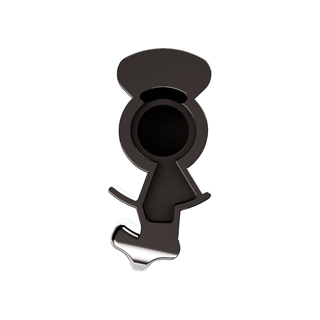 Candy Color Plastic Splitter Button For Eaton Fuller 15 Speed Shifter - Glossy Black