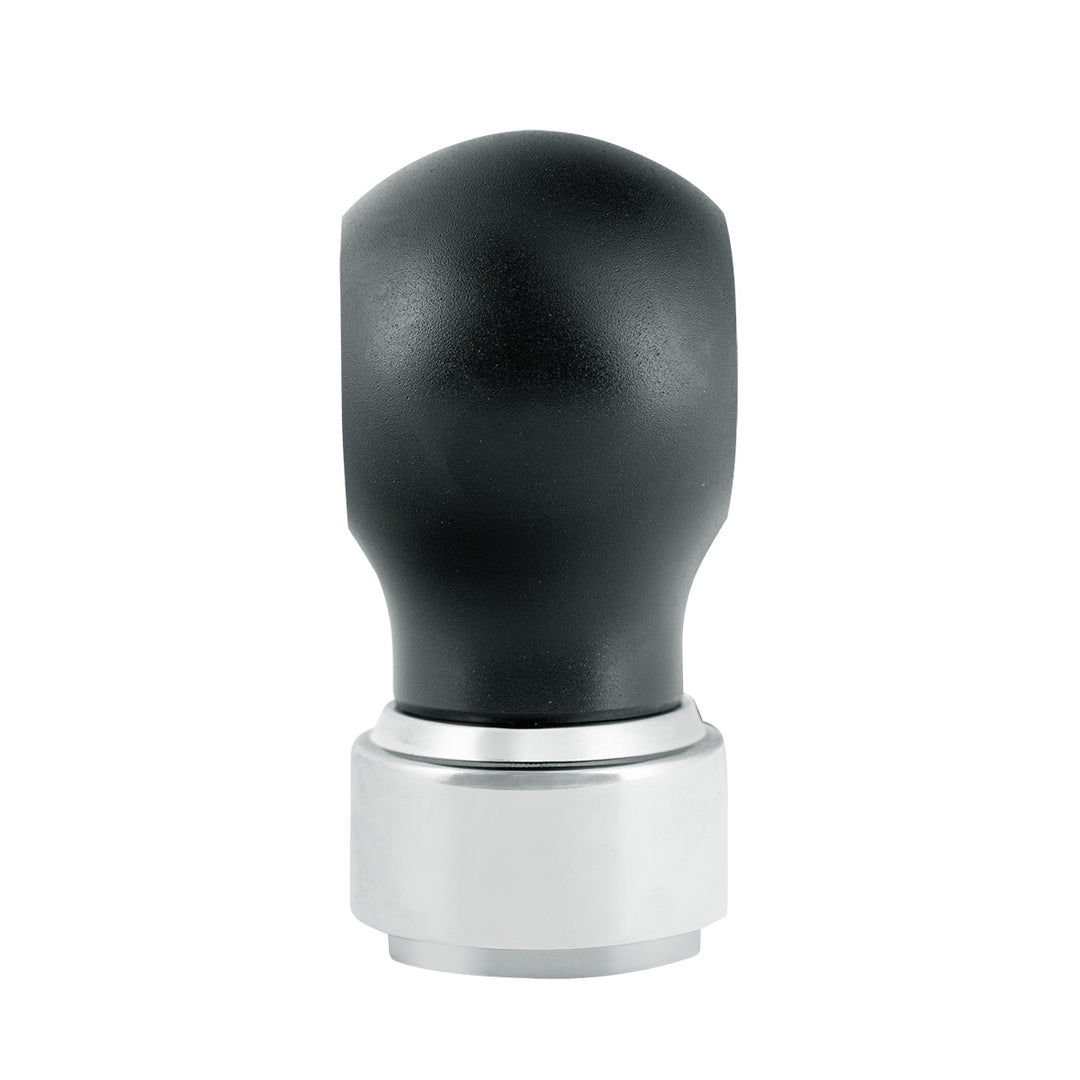 Thread-On Matte Black Charlotte Style Gearshift Knob With LED 9/10 Speed Adapter - Green LED