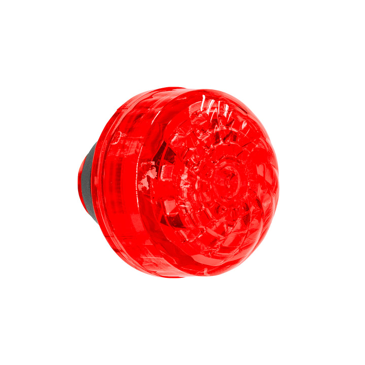 LED 1-1/4" Round Light (Clearance/Marker) - Red LED/Red Lens
