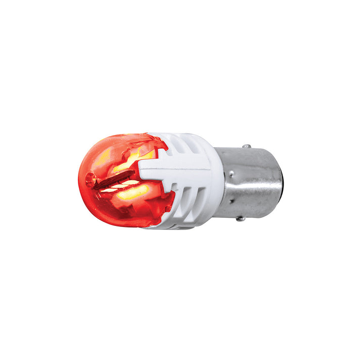 High Power 6 LED 1157 Bulb - Amber (Pair)