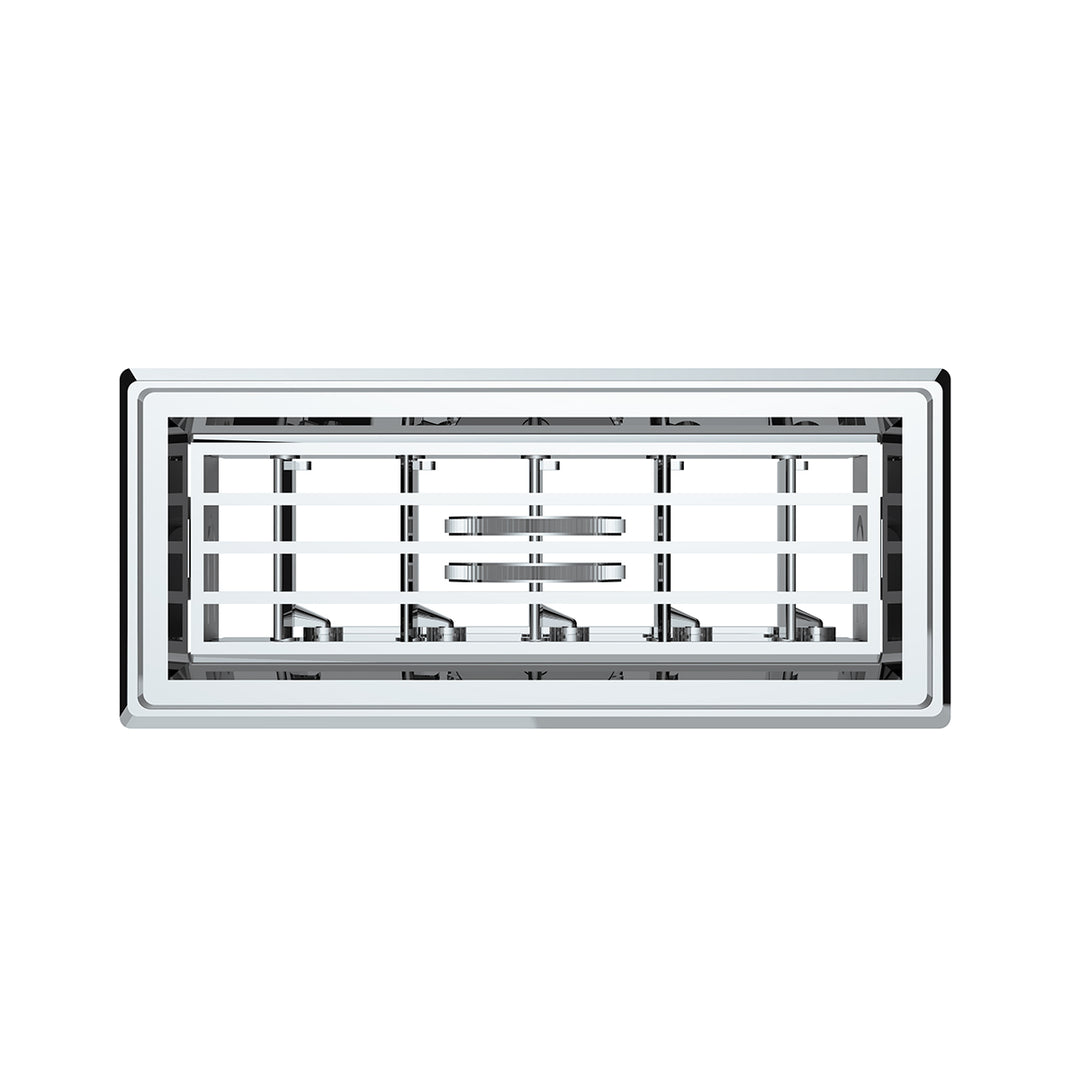 Chrome Plastic A/C Vent For 1987-2000 Peterbilt