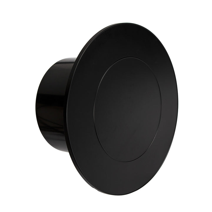 Flat Aero Rear Axle Cover Kit - Matte Black
