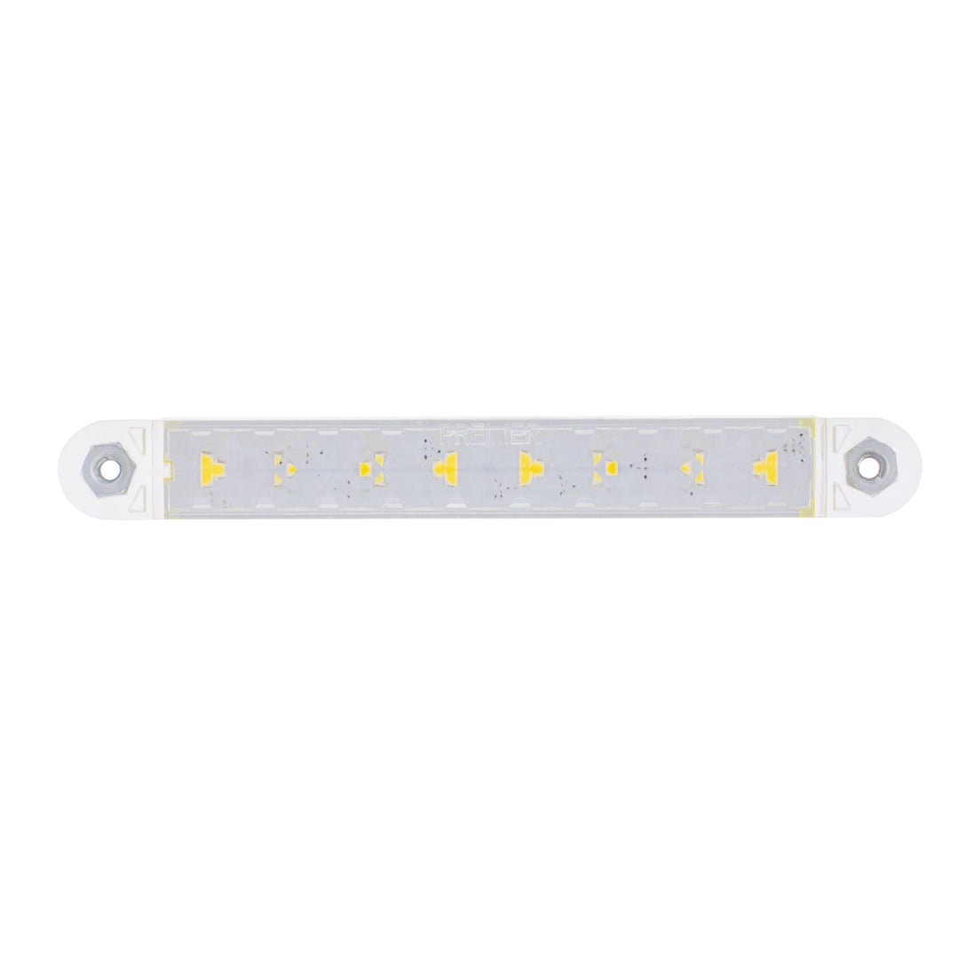 5" 8 White LED Light Strip With 2 - Wire Connection