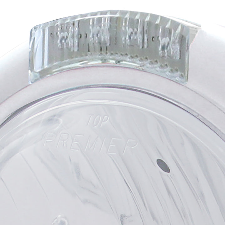 Chrome Classic Headlight Crystal H4 Bulb &amp; LED Turn Signal - Clear Lens