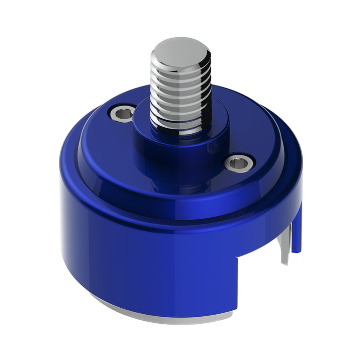 1/2" - 13 Thread-On Shift Knob Mounting Adapter For Eaton Fuller Style 13/15/18 Shifter - Indigo Blue (Bulk)