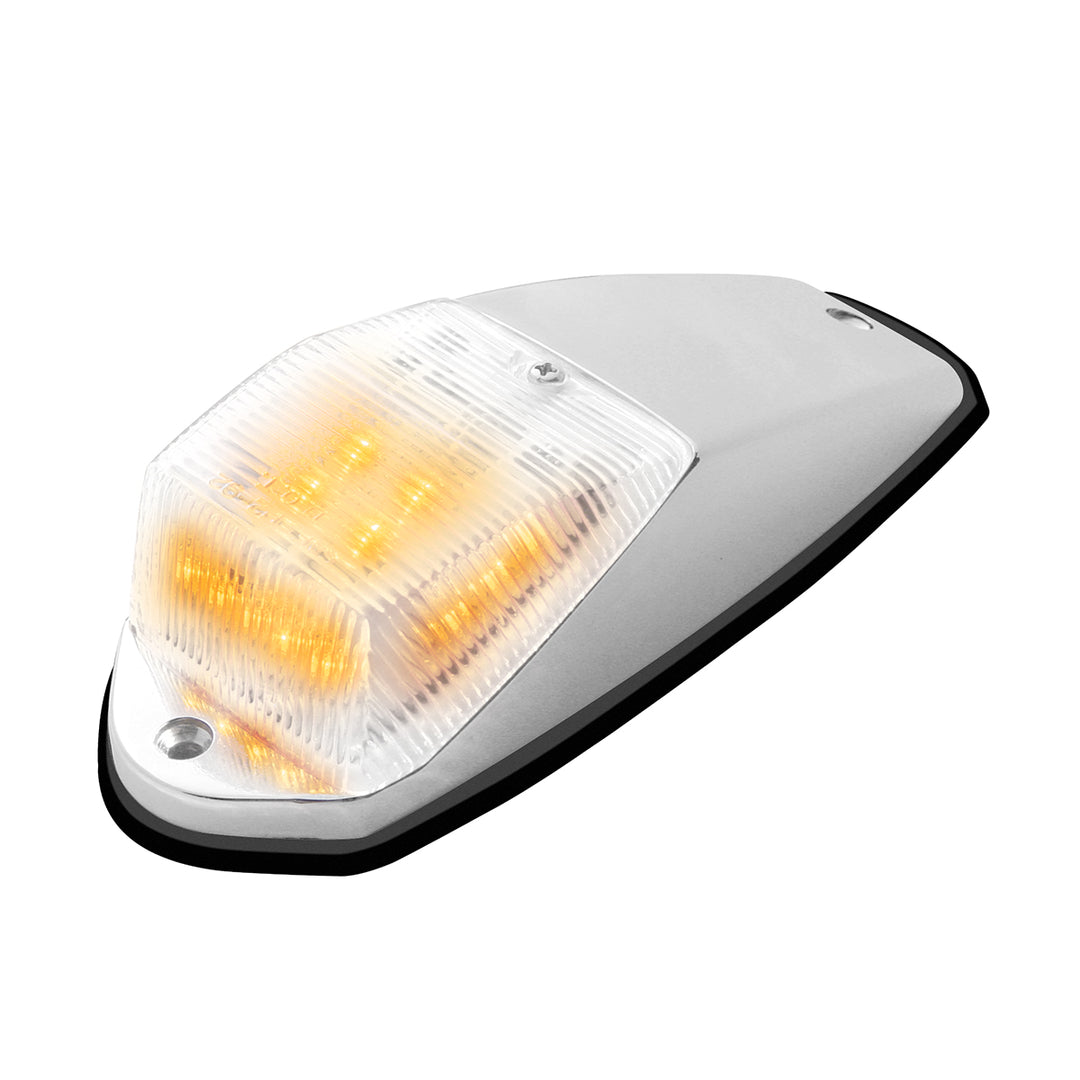 15 LED Pick - Up/SUV Cab Light Kit - Amber LED/Clear Lens