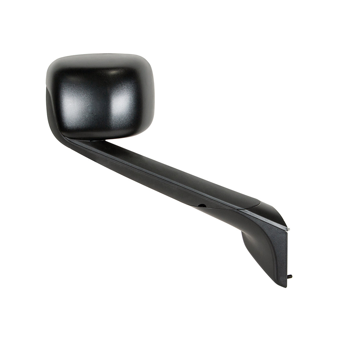Black Hood Mirror With Heated Lens For 2018-2025 Freightliner Cascadia - Passenger