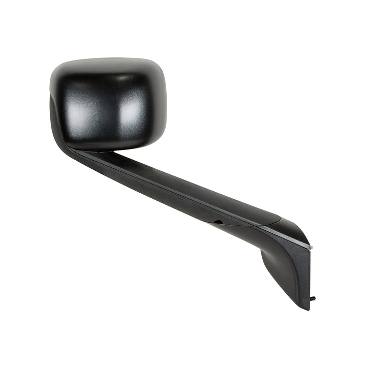 Black Hood Mirror With Heated Lens For 2018-2025 Freightliner Cascadia - Passenger