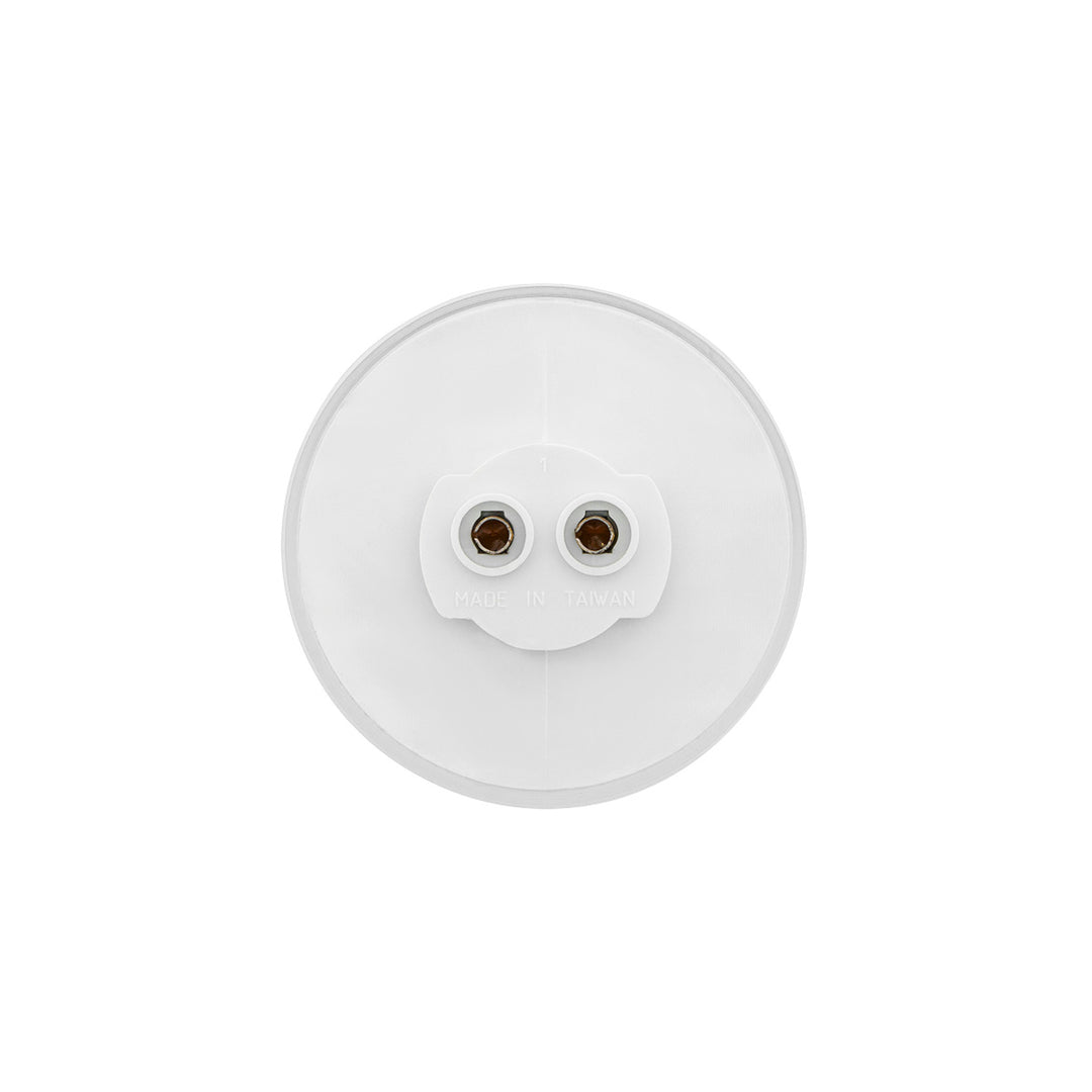 9 LED 2-1/2" Round Pure Reflector Light (Clearance/Marker) - Amber LED/Clear Lens