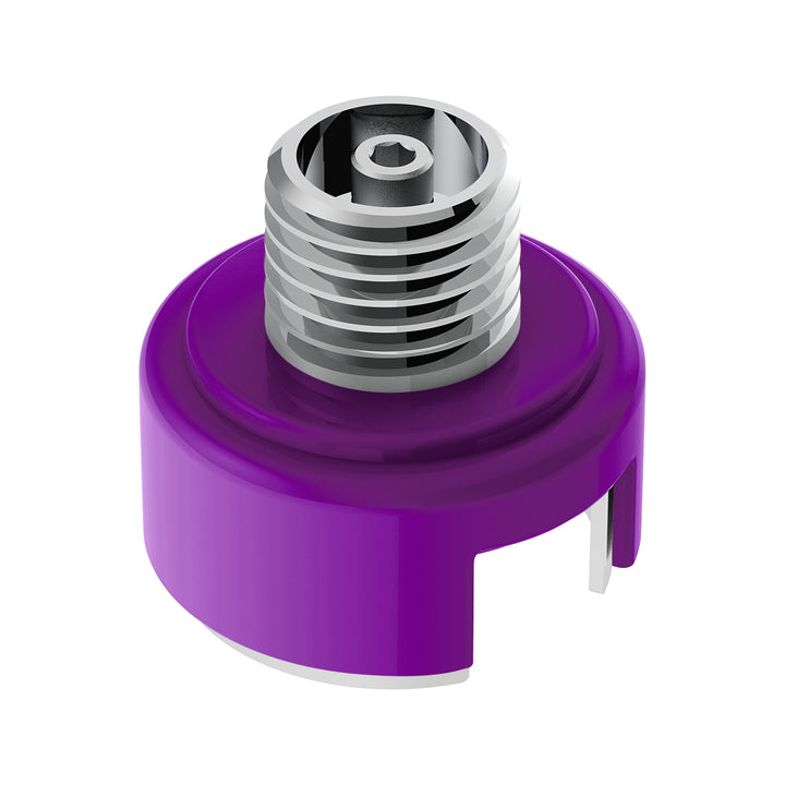 M30 x 3.5 Thread-On Shift Knob Mounting Adapter For Eaton Fuller Style 13/15/18 Shifter - Candy Purple