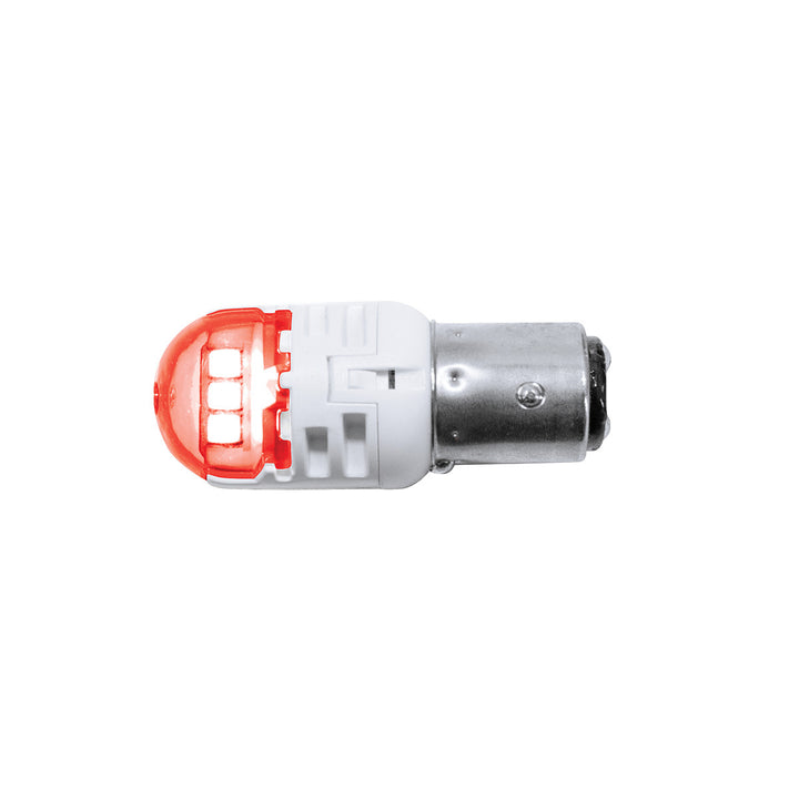High Power 6 LED 1157 Bulb - Red (Pair)