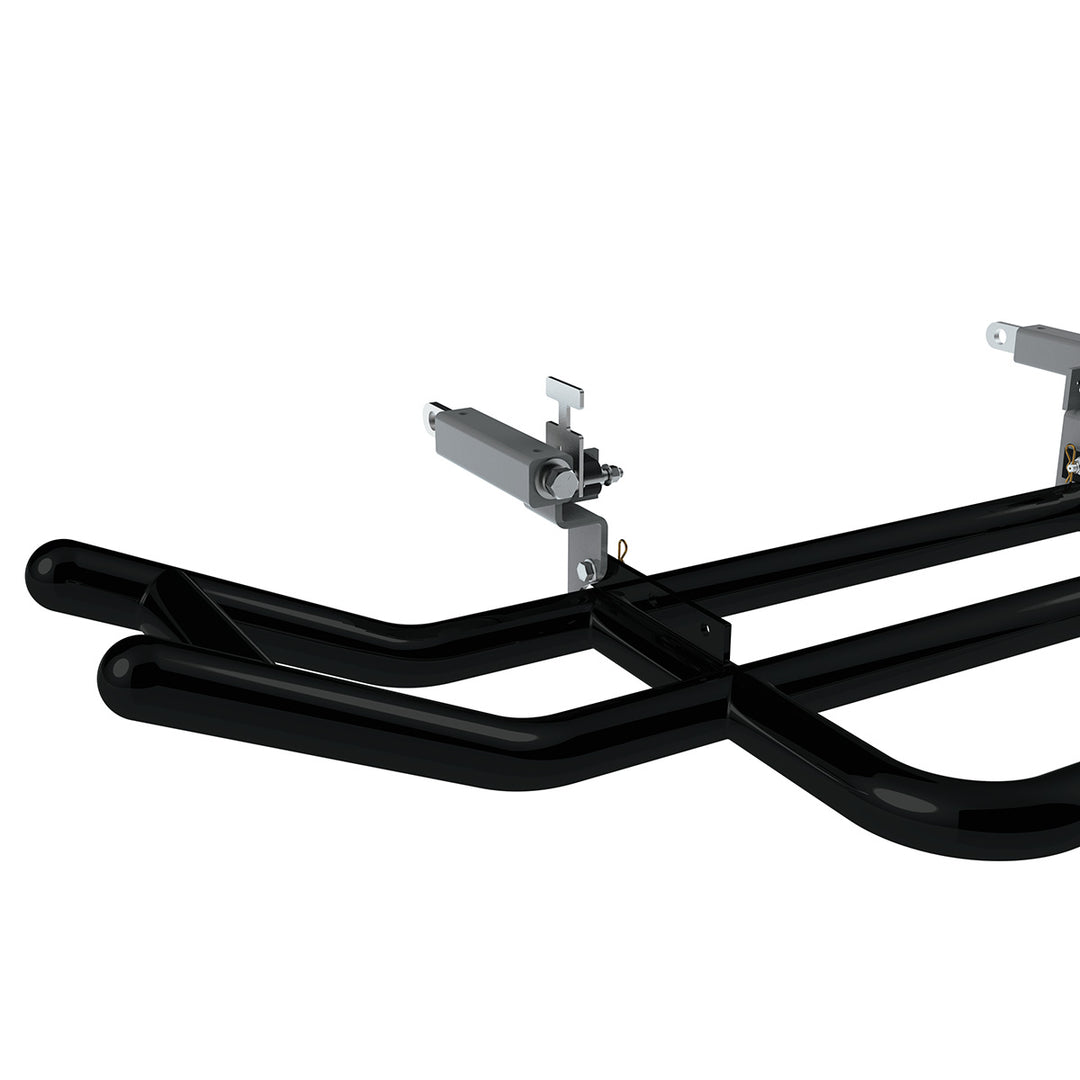 HighwayShield I15 - Matte Black Grille Guard &amp; Bracket Kit For 2022-2025 Peterbilt 579 &amp; Kenworth T680
