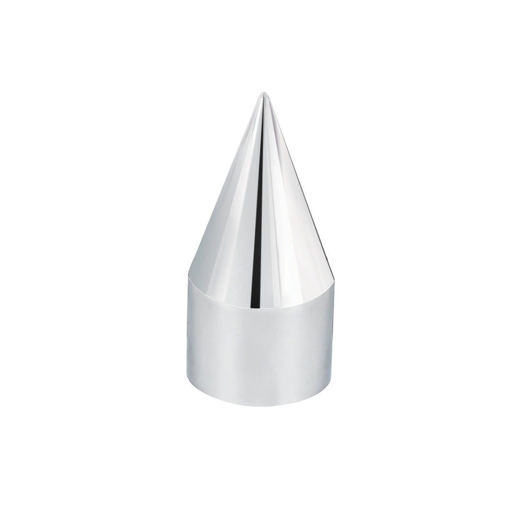 33mm X 4-1/8" Chrome Plastic Spike Nut Covers - Thread-On (Box of 10)