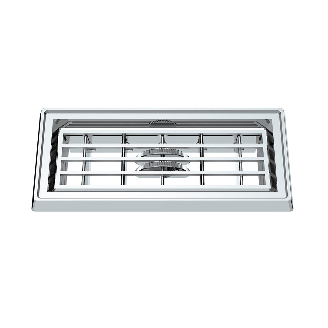 Chrome Plastic A/C Vent For 1987-2000 Peterbilt