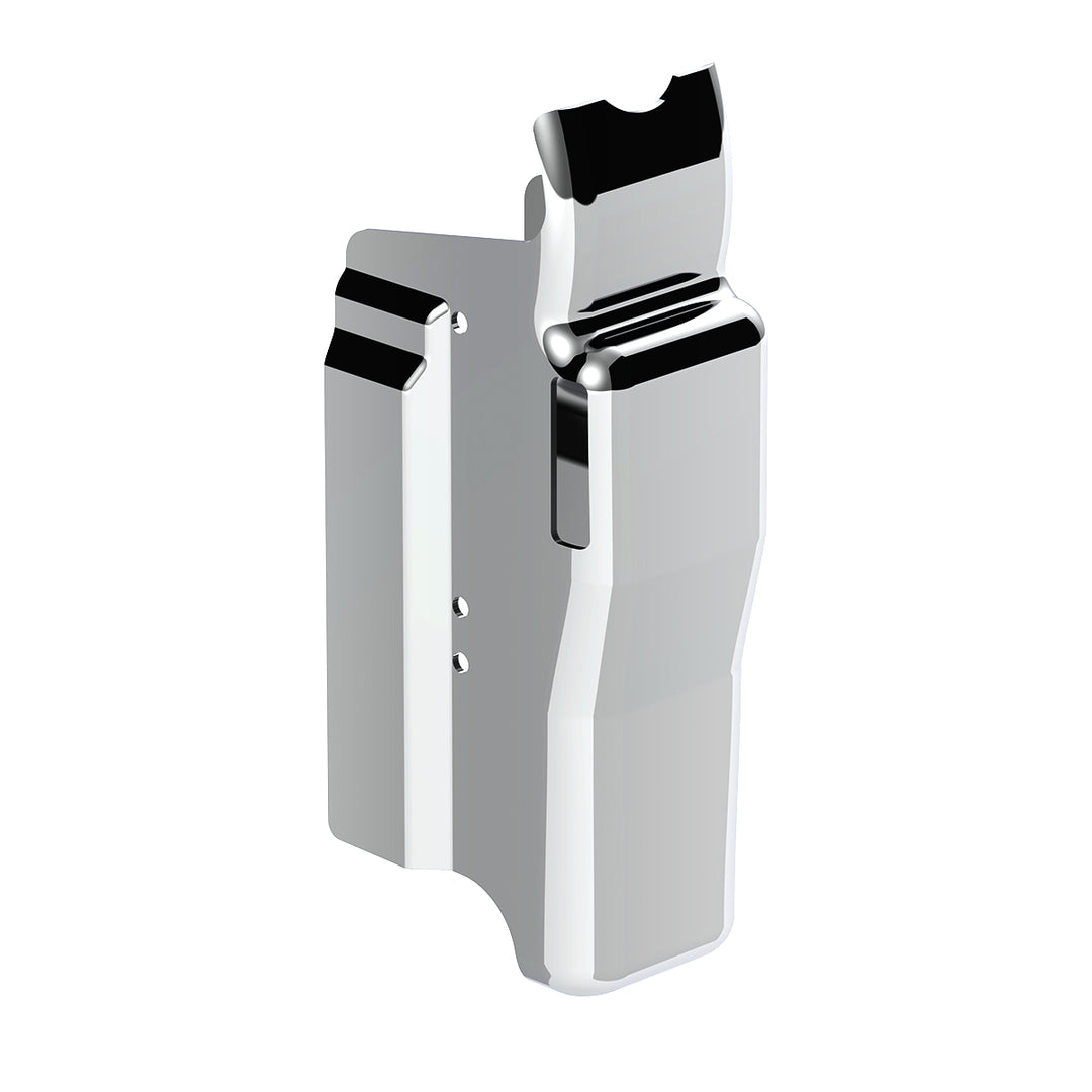 Chrome Plastic Mid Steering Column Cover For Peterbilt 379/378 (1998-2005), 335 (2005-2010), 330 (2000-2010)